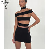 Sexy Hollow Out Bandage Women Dress Black Sleeveless High Waist Zipper Dress Female Spring Skinny Elegant Party