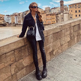 Ardm Za 2020 Coat Women Fashion With Pockets Loose Tweed Jacket Coat Vintage Long Sleeve Button-up Veste Female Outerwear