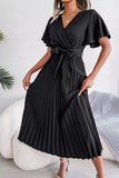 Flutter Sleeve Belted