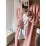 Glutinous High-End Loose Long Sweater Autumn And Winter 2025 New Lazy Knit Coat