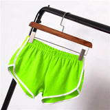 Female Black grey Short women Workout Waistband Skinny Short clothing 2023 New High waist shorts Summer women's