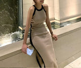 Size Summer Bodycon Dress Evening Female Vintage Party Oversize Sleeveless Beach Women Dresses Robe Vestido Maxi