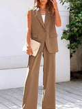 Vest Suit Suit Women's