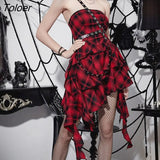 Mini Dress Y2K Lace Up Sexy Backless Halter Sleeveless Party Jacquard Luxury Fairy Tales Grunge Dark Academy