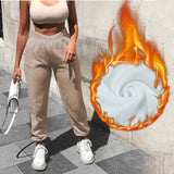 Rockmore Harajuku Joggers Wide Leg SweatPants Women Trousers High Waist Pants Streetwear Korean Casual Sporting Pant Femme
