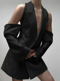New Shoulder-Bubble Bead Sleeve Fashion Suit Coat Women's