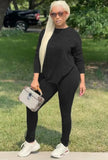 Casual Loose Shirt and Tight Pants