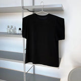 Puff Short Sleeve Designer Shoulder Pad T-Shirt Blue Black Summer Women T Shirt