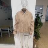 2025 Autumn And Winter New Temperament Collar Design Short Jacket