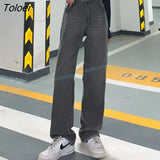 Women Vintage Side Stripe Streetwear Fashion Popular Full-length High Waist Pockets All-match Party College Cool Unisex
