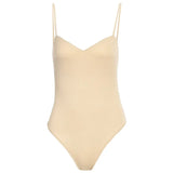 Strap Bodysuit for Women Bodycon White Black Women's Sexy Body Push Up Sleeveless Top Summer Jumpsuit Female
