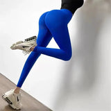 Women's Leggings Gym Sports Tights Sexy Yoga Pants High Waist Push Up Fitness Pants Workout Seamless Female Leggings