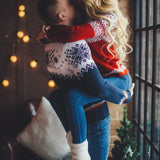 New Fashion Women's Sweater Man's sweater Christmas Couple Knitted Sweater Sweater Oversize