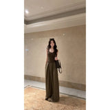 Girl Curry Sling Vest Women With A Small Sense Of Sleeveless Top Dress