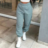 Rockmore Harajuku Joggers Wide Leg SweatPants Women Trousers High Waist Pants Streetwear Korean Casual Sporting Pant Femme