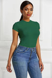 Sleeve Bodysuit Women 2021 Spring New Outfits Streetwear Plus Size Oversize Spring Women's Body Solid Color Female