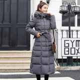 clothes women Fur Parkas Quilted jackets for women 2022 clothes Warm long coat Jacket Clothing hooded Autumn fall