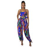 Fashion Sexy Colorful Print Two