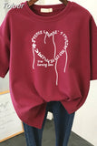 Oversized T Shirts 100% Cotton Plus Size T Shirt Summer Top Tees Heart Printed O Neck L-6XL Short Sleeve Tshirt