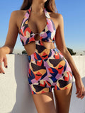 Toloer Single Swit 2023 Sexy Big Steel Ms Ms One One Piece Swimsuit Wear B252W-Outfit