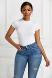 Sleeve Bodysuit Women 2021 Spring New Outfits Streetwear Plus Size Oversize Spring Women's Body Solid Color Female