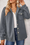 Button Down Dropped Shoulder