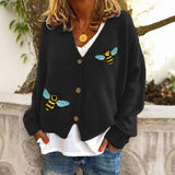 Women's Sleeveless Sweater Vest Simple Design Bumpy Bow Tie With