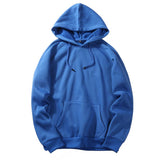 Men New Autumn Fashion Solid Color Hoodies Sweatshirt Male Large Warm Men Long Sleeve Hooded