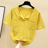 S-2XL New Summer T Shirt Women Elasticity Woman Clothes Oversize Tops Plus Size Tshirt Maxi Female Short Sleeve Cotton