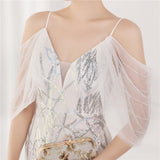 Sequin Strap Mermaid Long Evening
