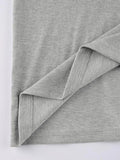 Ribbed Raglan Sleeve Tee-Outfit