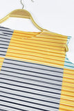 Block Accordion Pleated Sleeveless