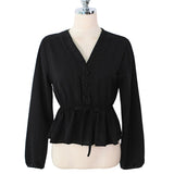 White Blouse Sashes Casual Woman Clothes 2022 Fall Lace Long Sleeve Shirt Women Blouses Shirts Chemisier