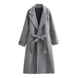 Homemade New Women's Classic Fashion With Belt And