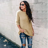2025 New Fast Selling Burst Knitted Shirt Splicing Tset-Head Sweater