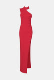 Split High Neck