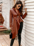 Leather Formal Swallowtail Long