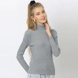 Winter black sweaters for women Turtleneck Sweater women's Pullover Jumper Knitted Casual Slim Sweater Female plus