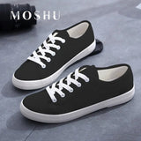 Sneakers Women Casual Shoes Female Canvas Shoes Ladies Summer Lace-Up Flat Trainers Fashion Vulcanize Shoes Zapatos