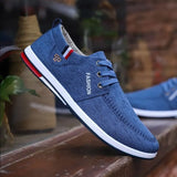 Sneakers Summer Canvas Loafers Slip On Shoes Men Casual Shoes Driving Flats Black Mocassin Homme Male Shoes