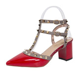 Graduation party Summer Ladies High Heels Valentine Shoes Female Pointed Toe Pumps For Womens Shoe Zapatos Chaussure