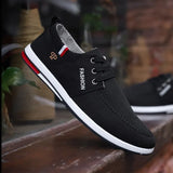 Sneakers Summer Canvas Loafers Slip On Shoes Men Casual Shoes Driving Flats Black Mocassin Homme Male Shoes