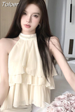 Blouse for Women 2023 Blusas De Mujer Sweet Ruffles Loose Shirts Off Shoulder Diamond Summer Fashion Blouses Tops