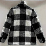 Women's Plush Coat With Long-Sleeved Winter Fashion Casual Coat