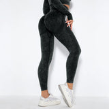 Sexy Women Leggings Bubble Butt Push Up Sports Workout Legging Slim High Waist Leggins Mujer Seamless Fitness