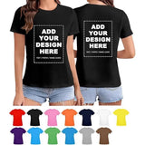 Pattern Printed T-Shirt Small Batch Order Stable Short Sleeve Top