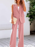 Vest Suit Suit Women's