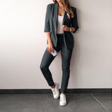New Fashion Casual Suit Suit Women's Two-Piece