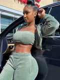 3 Piece Pants Set Hoody