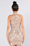 Sexy Sequins Sleeveless Bodycon Party